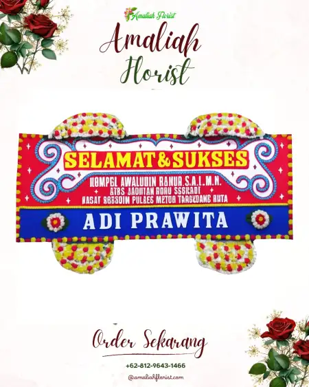 Papan Bunga Ucapan Selamat Cijeler